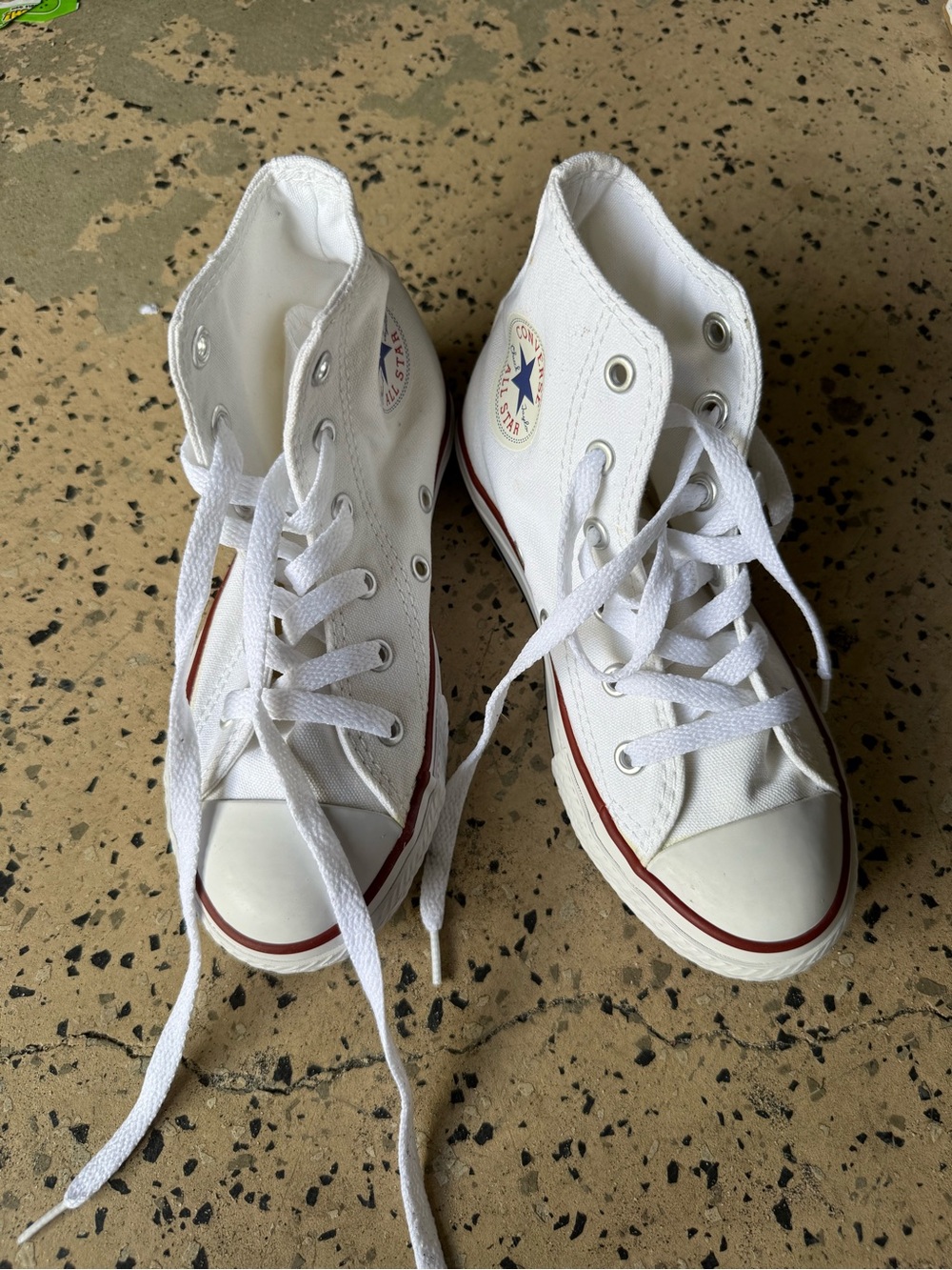 NIB Converse Chuck Taylor All Star White High Top Sneakers